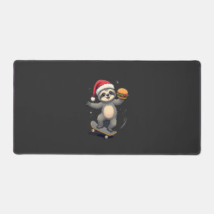 WEIHNACHTEN FAULHEIT Lustiges Weihnachten Skateboa Schreibtischunterlage