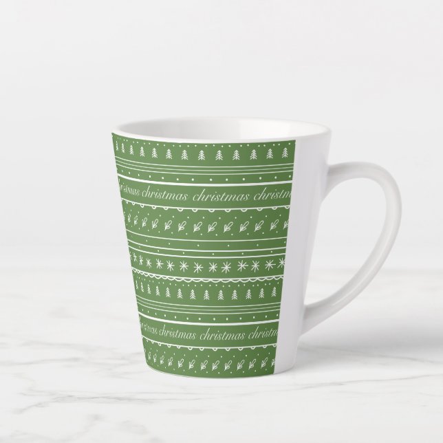 Weihnachten feiern milchtasse (Rechts)