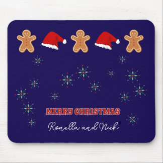 Weihnachten - Feiertag - Maßgeschneiderte Mauspad