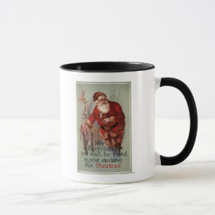Weihnachten finden Sie alles in Ihrem Strumpf Tasse