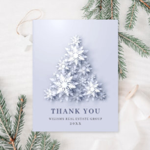 Weihnachten Firmenfeiertag Vielen Dank Postkarte