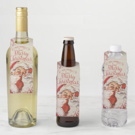 Weihnachten Flaschenanhänger
