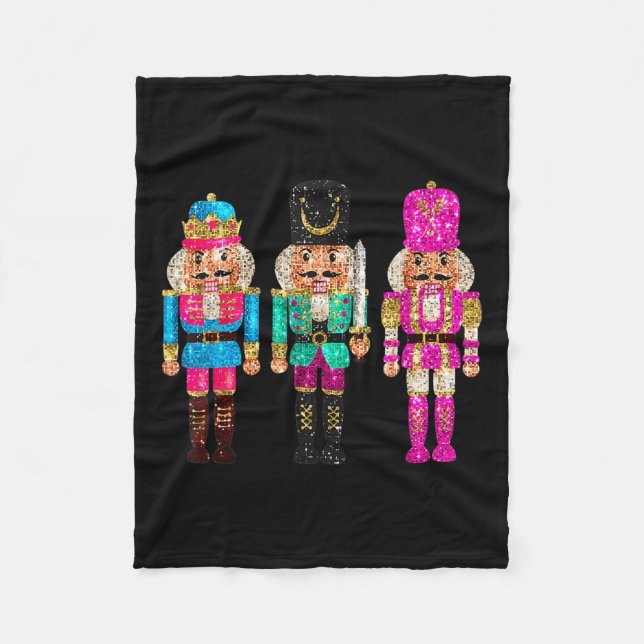 Weihnachten Fleecedecke (Vorderseite)