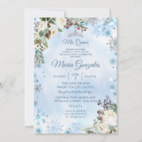 Weihnachten Floral mexikanische Girl Sweet 15. Geb