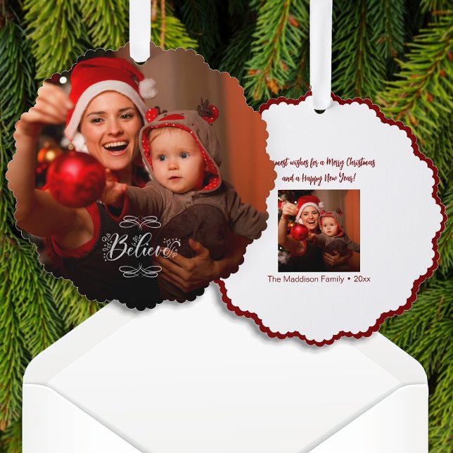 Weihnachten Foto für Weihnachten Ornament Karte (Von Creator hochgeladen)