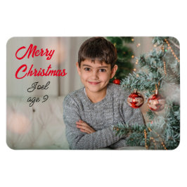Weihnachten Foto Geschenk Kühlschrank 4x6 personal Magnet