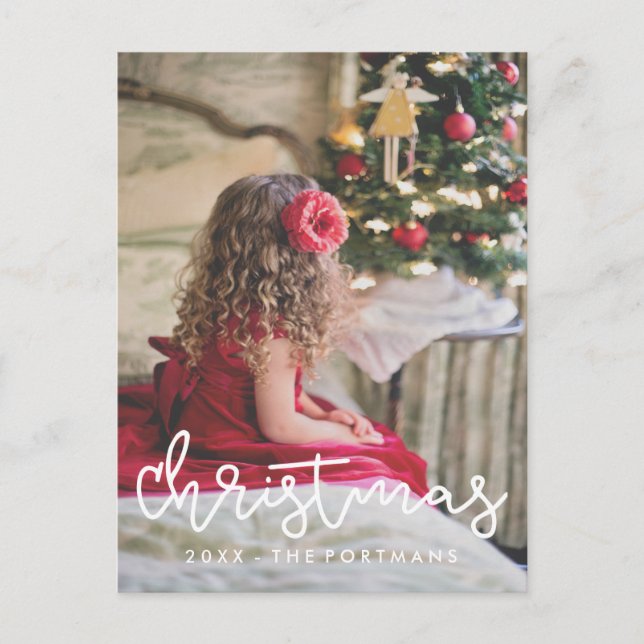 Weihnachten Foto und Name hinzufügen (Vorderseite)