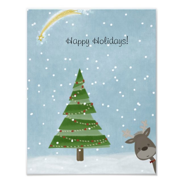 Weihnachten Fotodruck (Vorne)