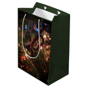 Weihnachten - Französisch-Horn-Tree-Ornament-Foto Mittlere Geschenktüte