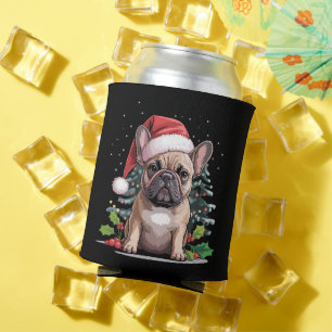 Weihnachten Französische Bulldogge Liebhaber Hunde Dosenkühler