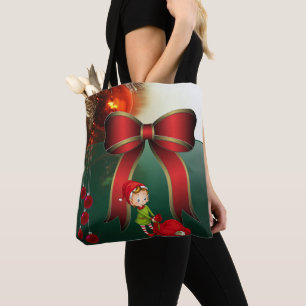 Weihnachten Frauen Tragetaschen, Elf Tasche