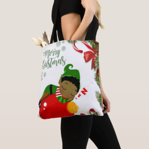 Weihnachten Frauen Tragetaschen, Elf Tasche