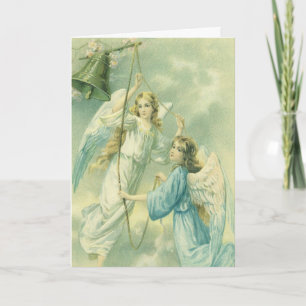 Weihnachten, Frieden und Freude, Viktorianische En Feiertagskarte