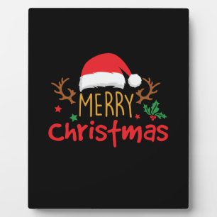 Weihnachten froh fotoplatte