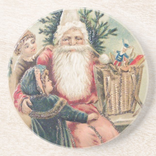 Weihnachten froh getränkeuntersetzer (Vorne)