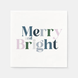 Weihnachten froh und hell modern serviette