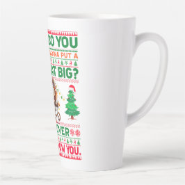 Weihnachten frohe Weihnachten für Geschenk Affen Milchtasse