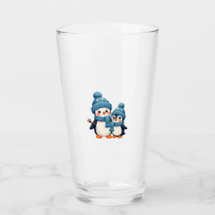 Weihnachten Frohe Weihnachten Für Geschenk Pinguin Glas