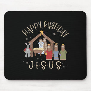 Weihnachten Frohe Weihnachten Jesus Christus Weihn Mousepad