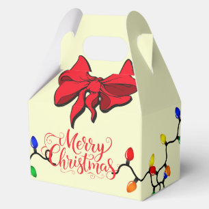 Weihnachten Frohe Weihnachten Lichter Gefallen Ges Geschenkschachtel