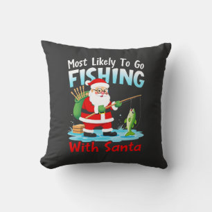 Weihnachten Frohe Weihnachten zum Geschenk Angeln  Kissen