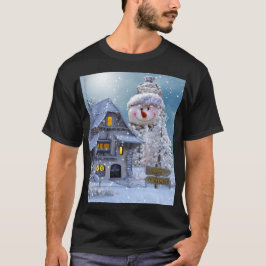 Weihnachten, frohe Weihnachts-Winterwunderland T-Shirt
