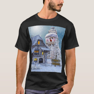 Weihnachten, frohe Weihnachts-Winterwunderland T-Shirt