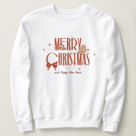 Weihnachten, fröhlich und hell, fröhlich, modern,  sweatshirt
