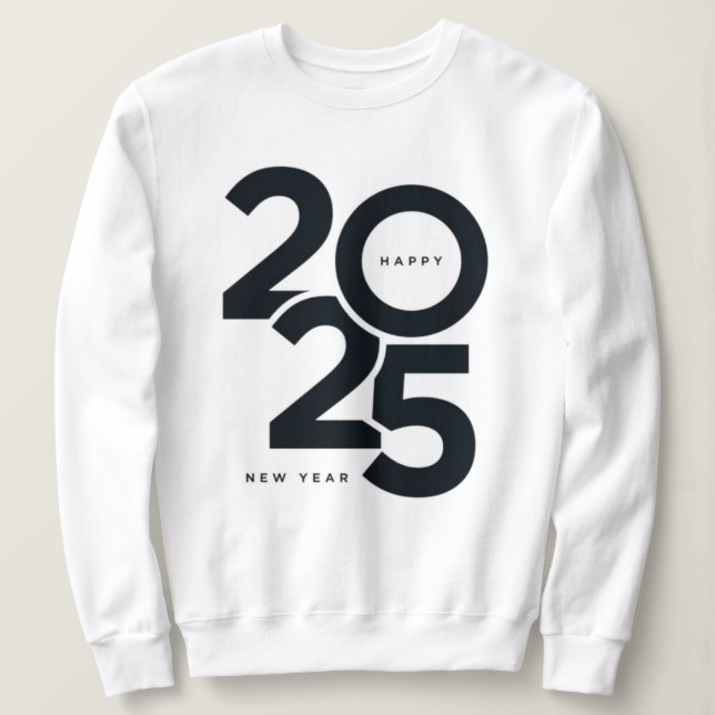 Weihnachten, fröhlich und hell, fröhlich, modern,  sweatshirt (Design vorne)