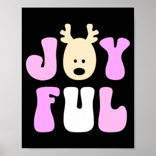 Weihnachten Fröhliche Bunte Festliche Kinder  Poster