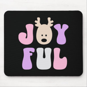 Weihnachten Fröhliche Bunte Festliche Kinder T-Shi Mousepad