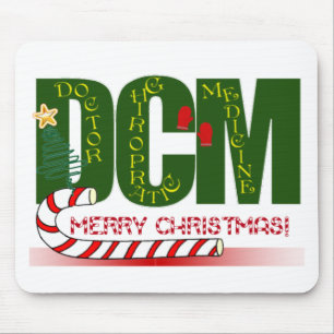 WEIHNACHTEN FRÖHLICHES DCM - DOKTOR CHIROPRACTIC MOUSEPAD
