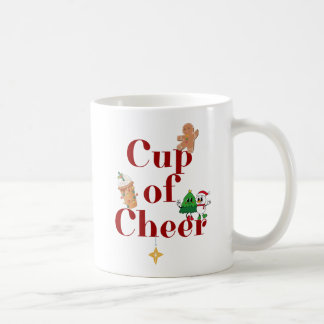 Weihnachten, Fröhlichkeit Kaffeetasse