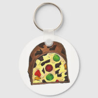 Weihnachten Früchte Kuchen Fruitcake Slice Feierta