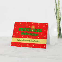Weihnachten fügen den Namen deutsche Sprache Xmas