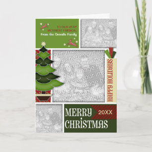 Weihnachten FÜGEN SIE IHREN FOTO Whimsical Tree hi