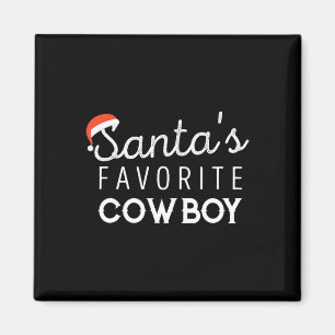 Weihnachten für Cowboys Magnet