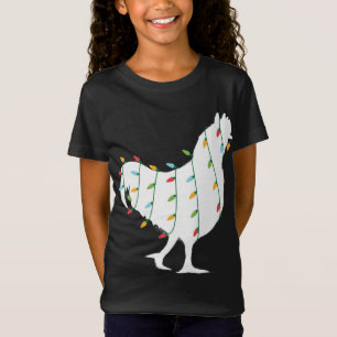 Weihnachten für das Tier Lover Weihnachten Lichter T-Shirt