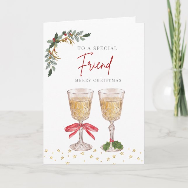 Weihnachten für einen besonderen Freund (Vorderseite)