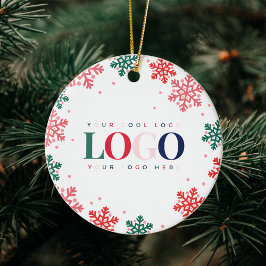 Weihnachten für feierliche Firmenfeiern Keramik Ornament