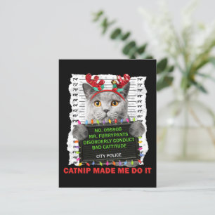 Weihnachten für Katzen Mama Katze Vater Katze Lieb Postkarte