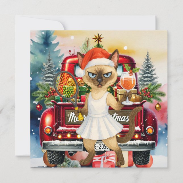 Weihnachten für Katzenliebhaber (Vorderseite)