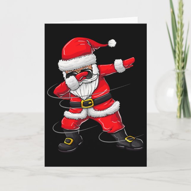 Weihnachten für Kinder, die den Weihnachtsmann spi Karte (Vorderseite)