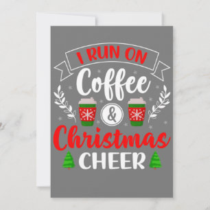 Weihnachten für Männer Frauen ich laufe auf Kaffee Einladung