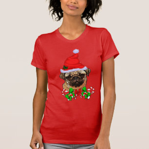 Weihnachten für Mops-Freunde T-Shirt