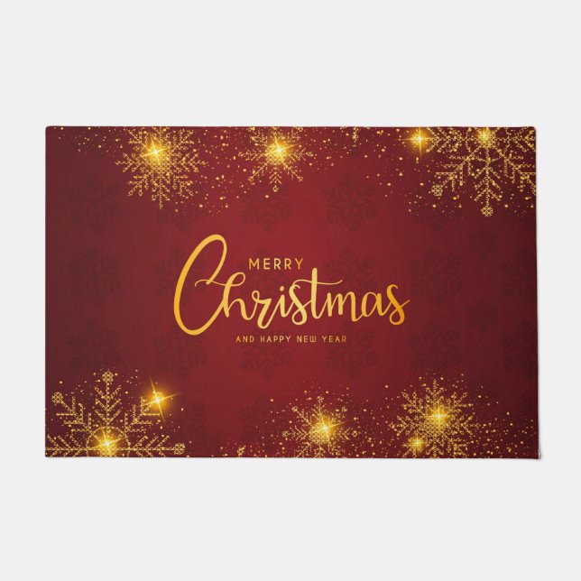 Weihnachten Fußmatte (Vorderseite)