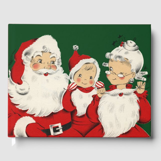 Weihnachten Gästebuch (Vorderseite)