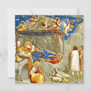 Weihnachten Geburt Jesu Einladung