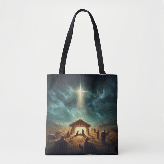Weihnachten/Geburt/Jesus Tasche (Vorderseite)