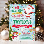 Weihnachten Geburtstag Einladung Kinder<br><div class="desc">Oh,  was Spaß!! Genießen Sie diese Weihnachts-Einladung! Es ist der perfekte Weg,  um Gäste zu der Weihnachtsfeier Ihres Kindes einzuladen. Dies ist eine festliche,  Winter Geburtstagsveranstaltung mit Weihnachten,  Schneemann,  Baum,  Weihnachtsbeleuchtung und Schneeflocken!</div>